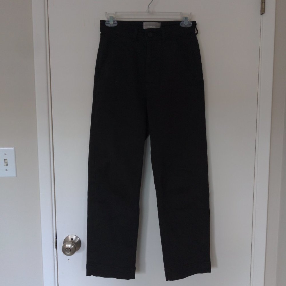 Everlane Straight Leg Crop pants, size 0